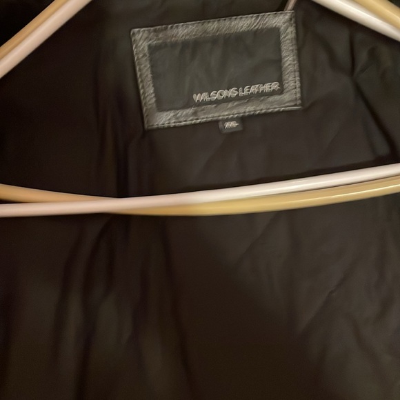 NWOT men’s XXL black Wilson’s Leather jacket  smoke free home‼️ - Picture 7 of 10